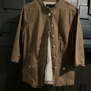 Brown Denim Jacket